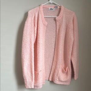 Vintage pink cardigan